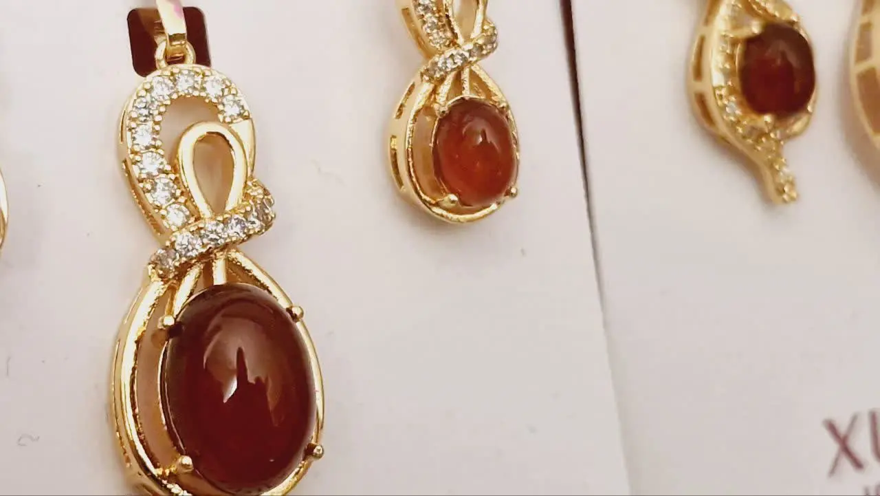 نیم ست عقیق 😍
