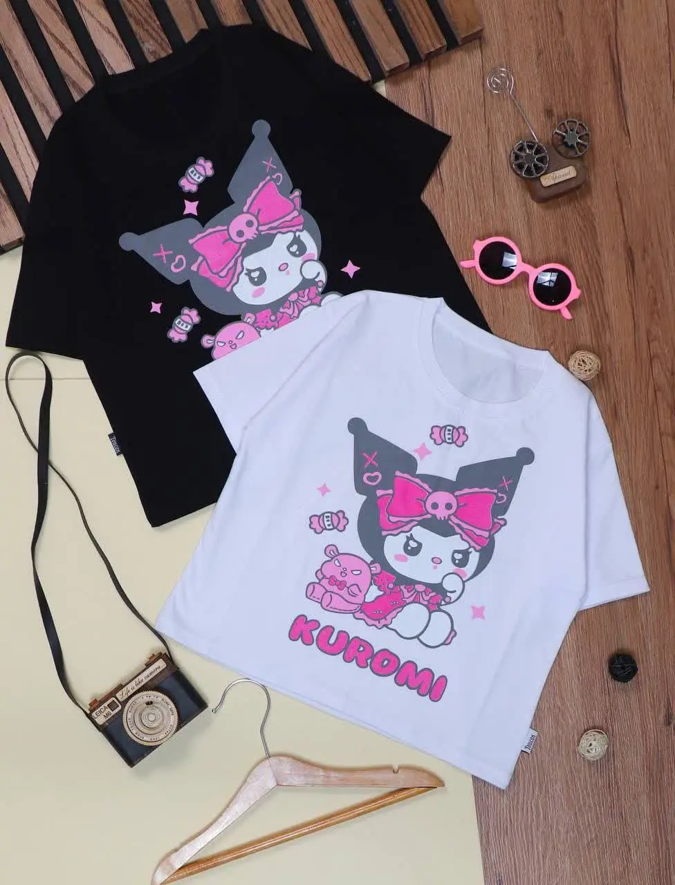 👕نام کالا: #کراپ_تک کرومی دخترانه 
