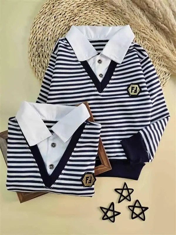 بلوز یقه دار classic 
