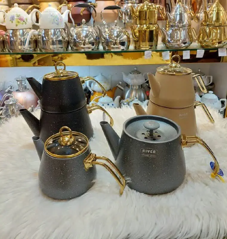 کتری قوری گرانیتی ریور 
