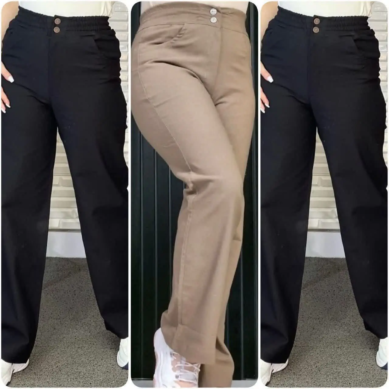 نام: شلوار نیم بگ وینتل
