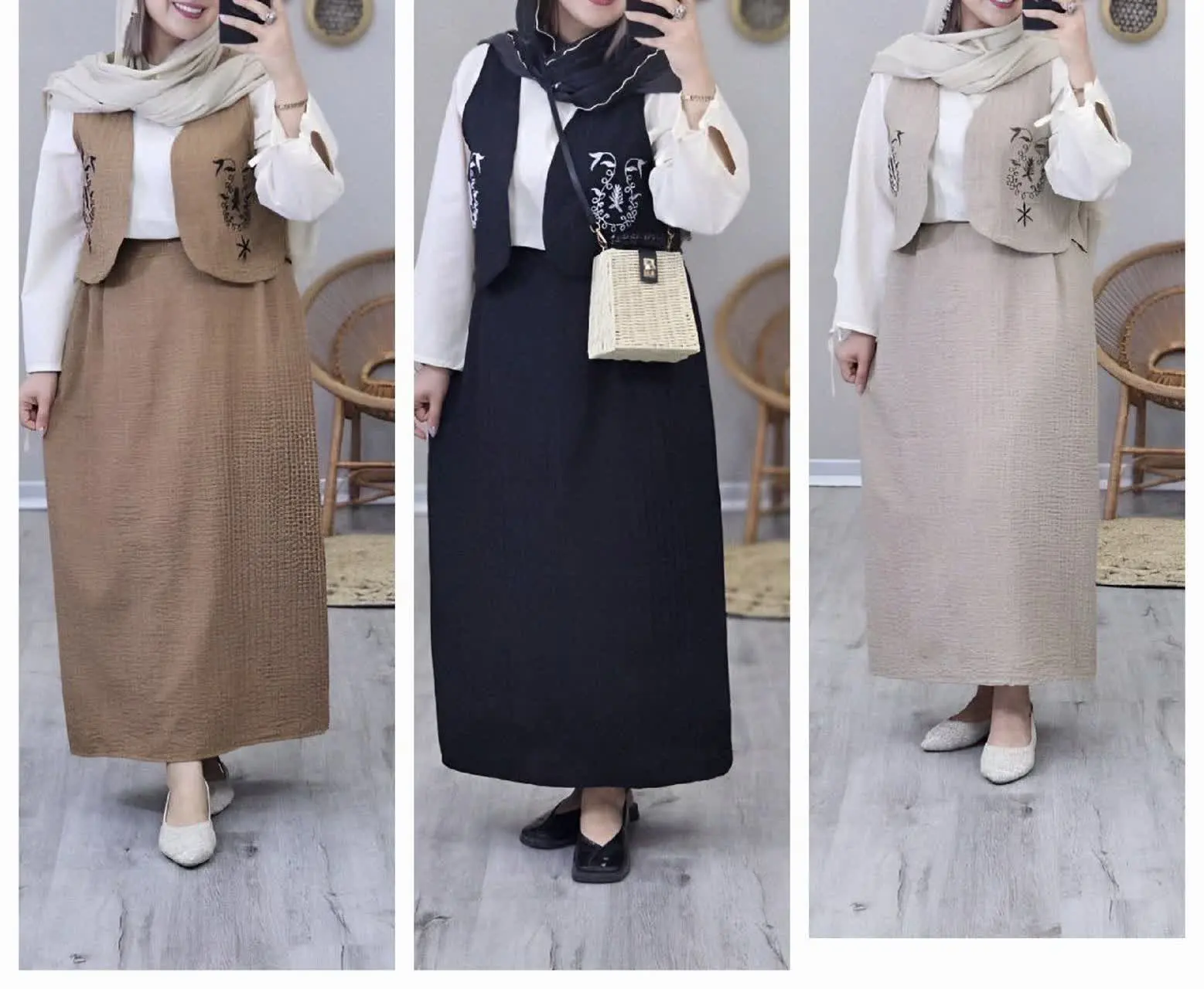 ست سه تیکه نگین🌱