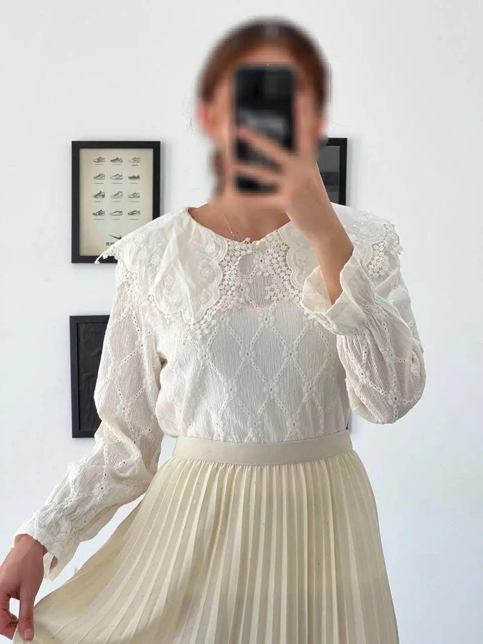 شومیز مجلسی پرنسسی, خامه دو...