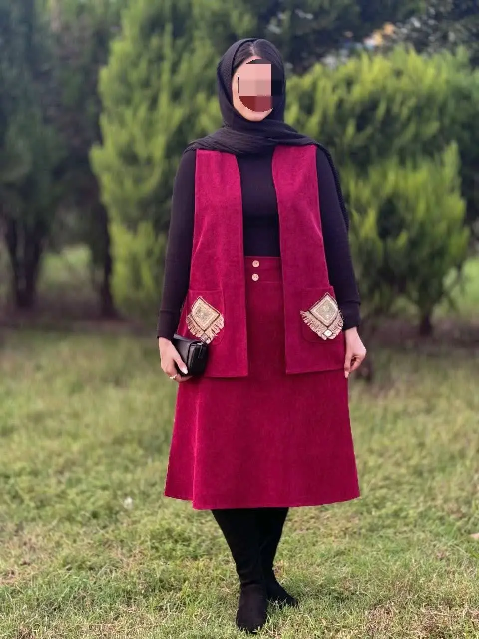 🛍نام: ست جلیقه+دامن🍂
