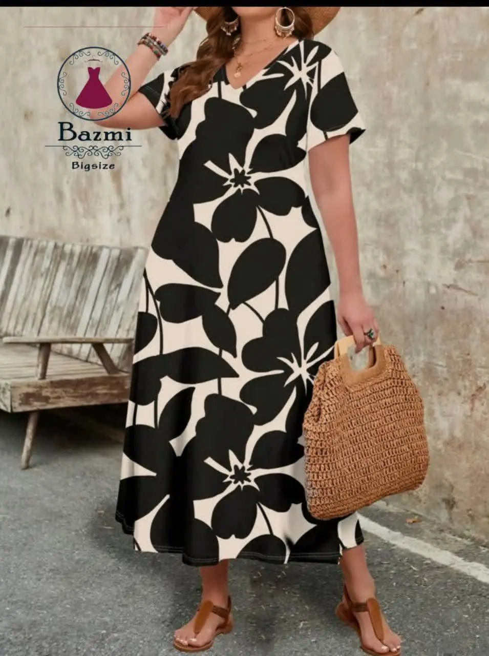 🎀پیراهن ساحلی لانگ