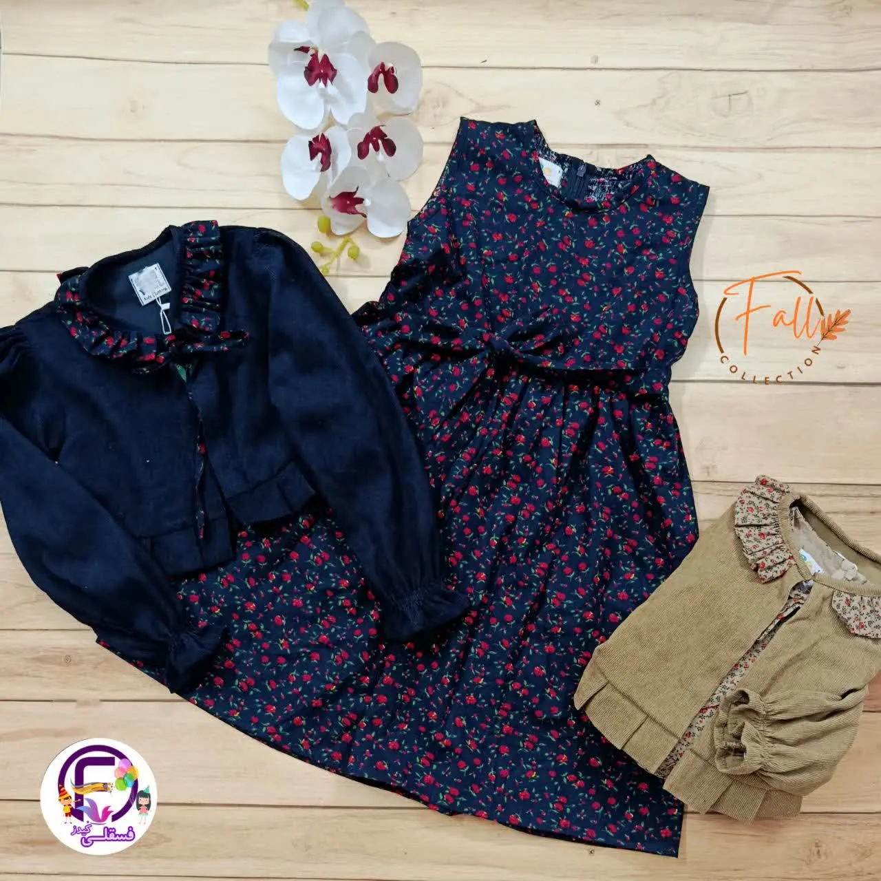 پیراهن گل رز