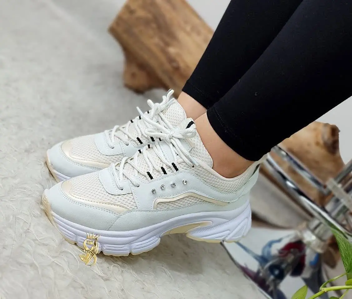 نام: 👟 کتونی طبی لژدار مدل فشن نگینی 😍
