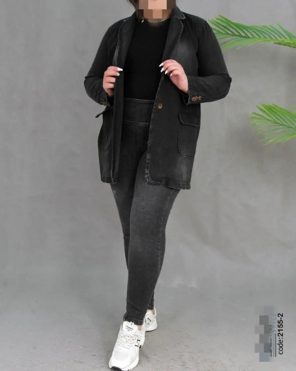 کت جین سایزبزرگ هاوین