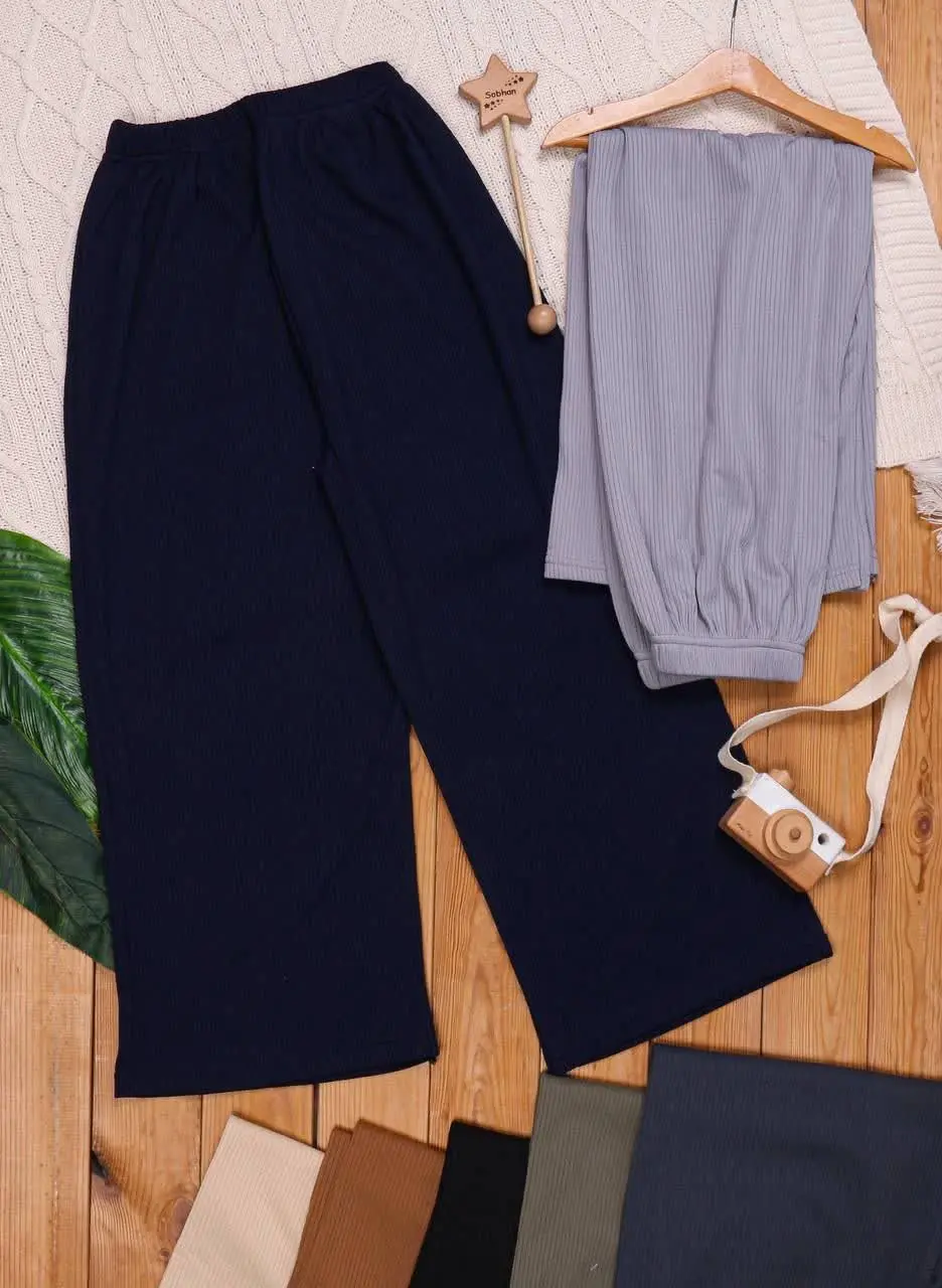 🎄 شلوار دخترانه بگ پارچه بی...