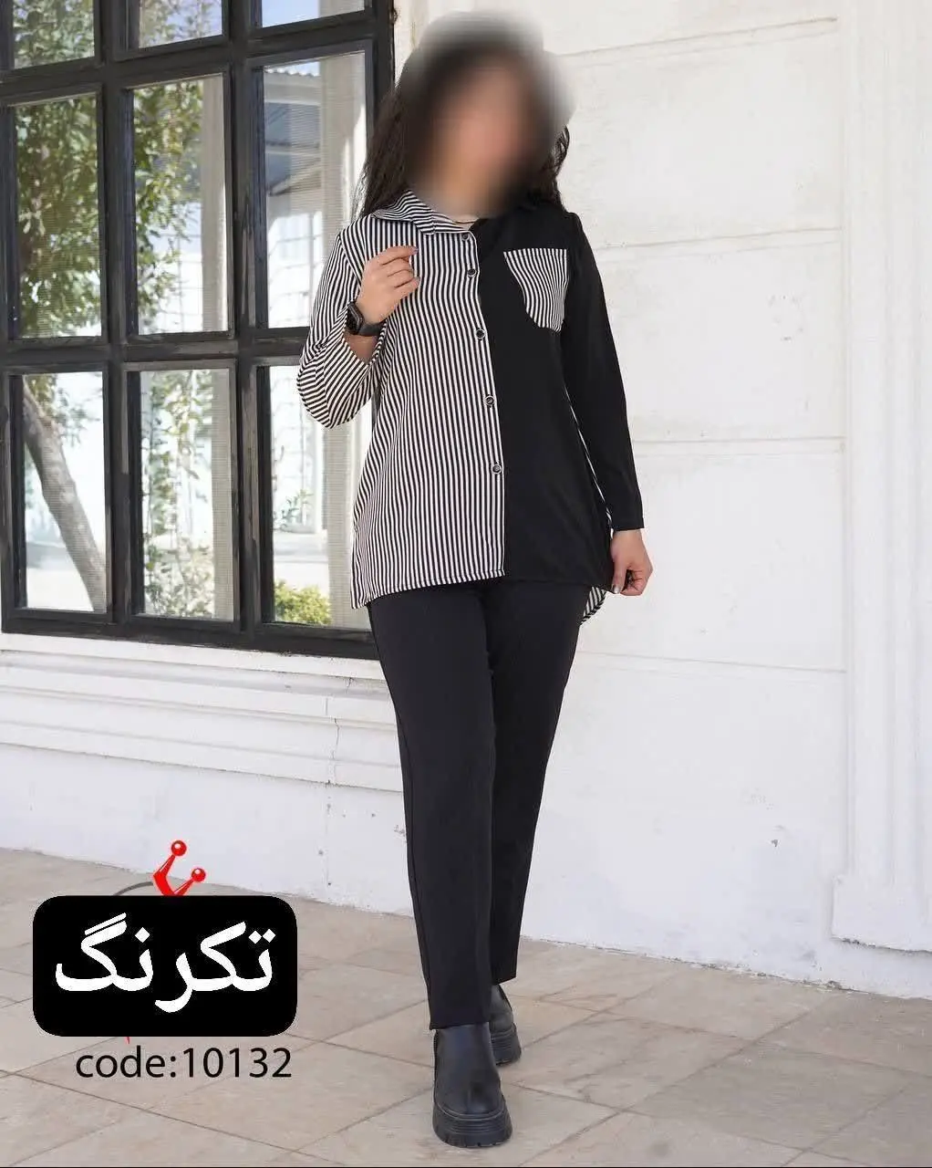 🖋نام: ست پیراهن شلوار چپ و راست
