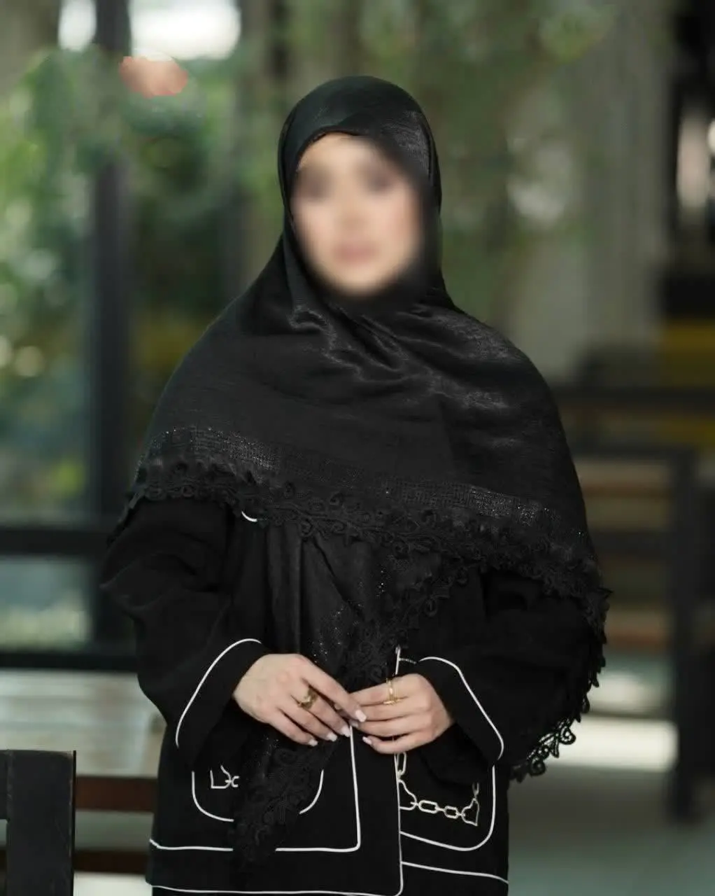 روسری کریشه نگینی مجلسی