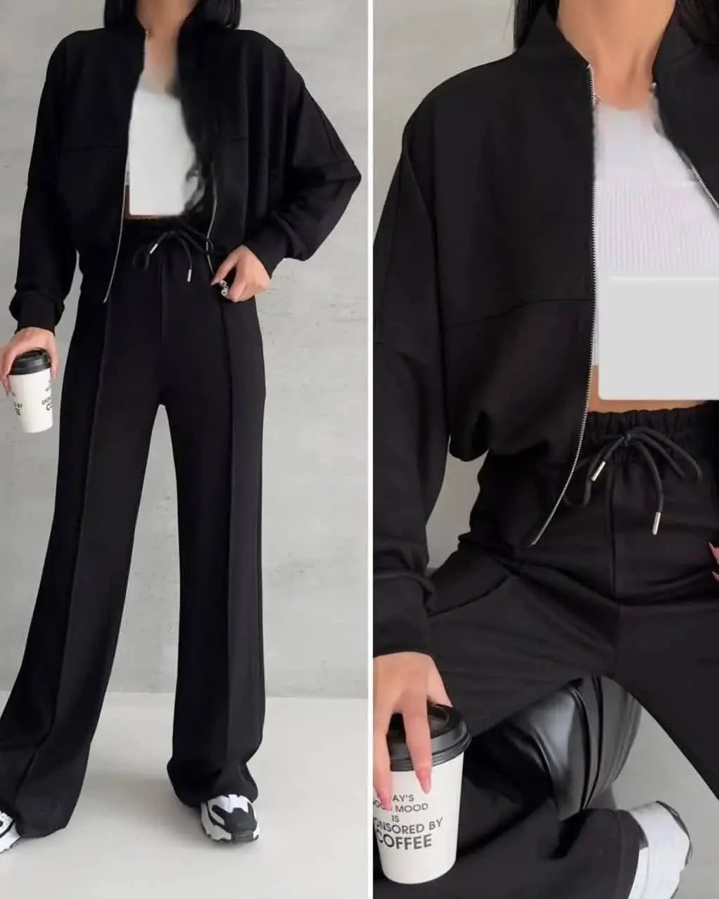 🍃نام: ست سویشرت شلوار کاکتوس
