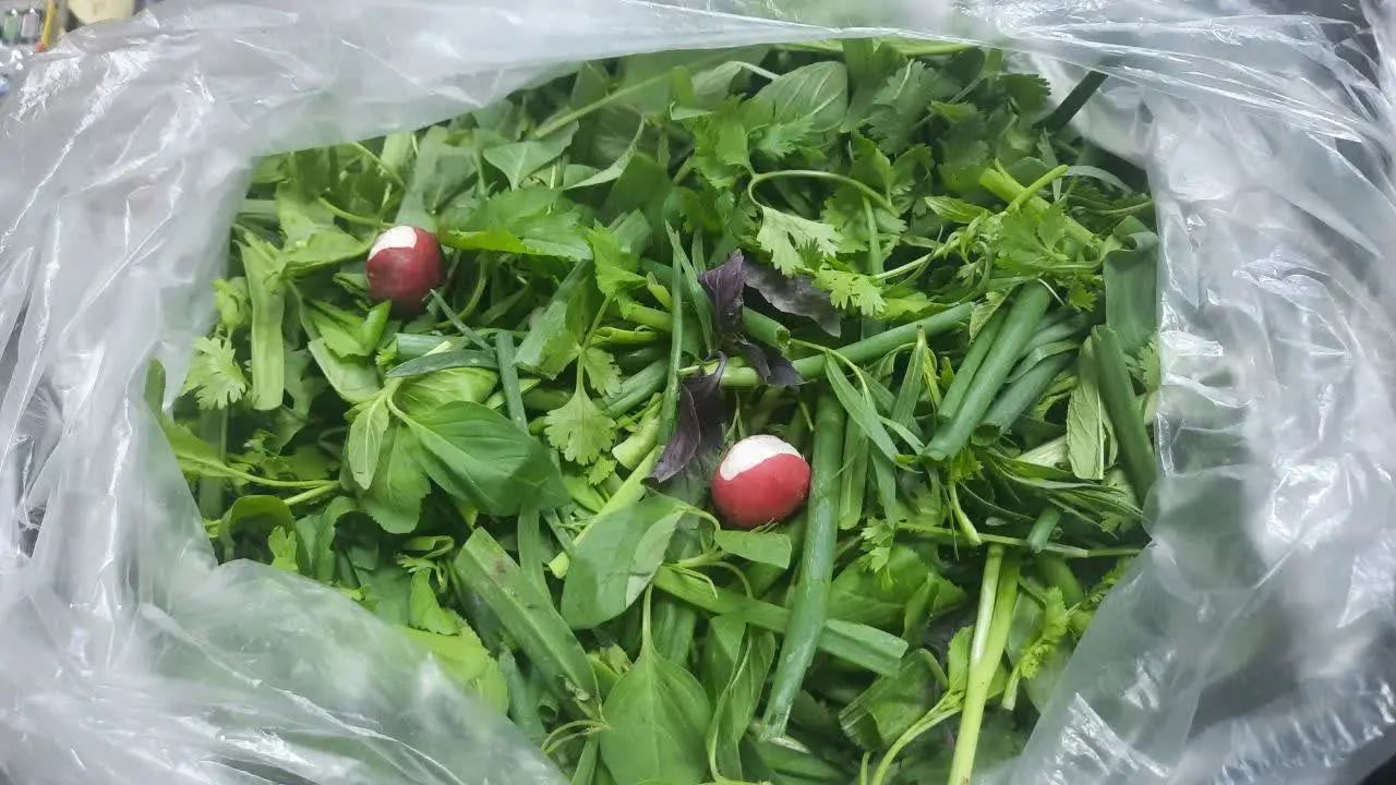  💥توزیع سبزی خوردن پاک شده💥 
