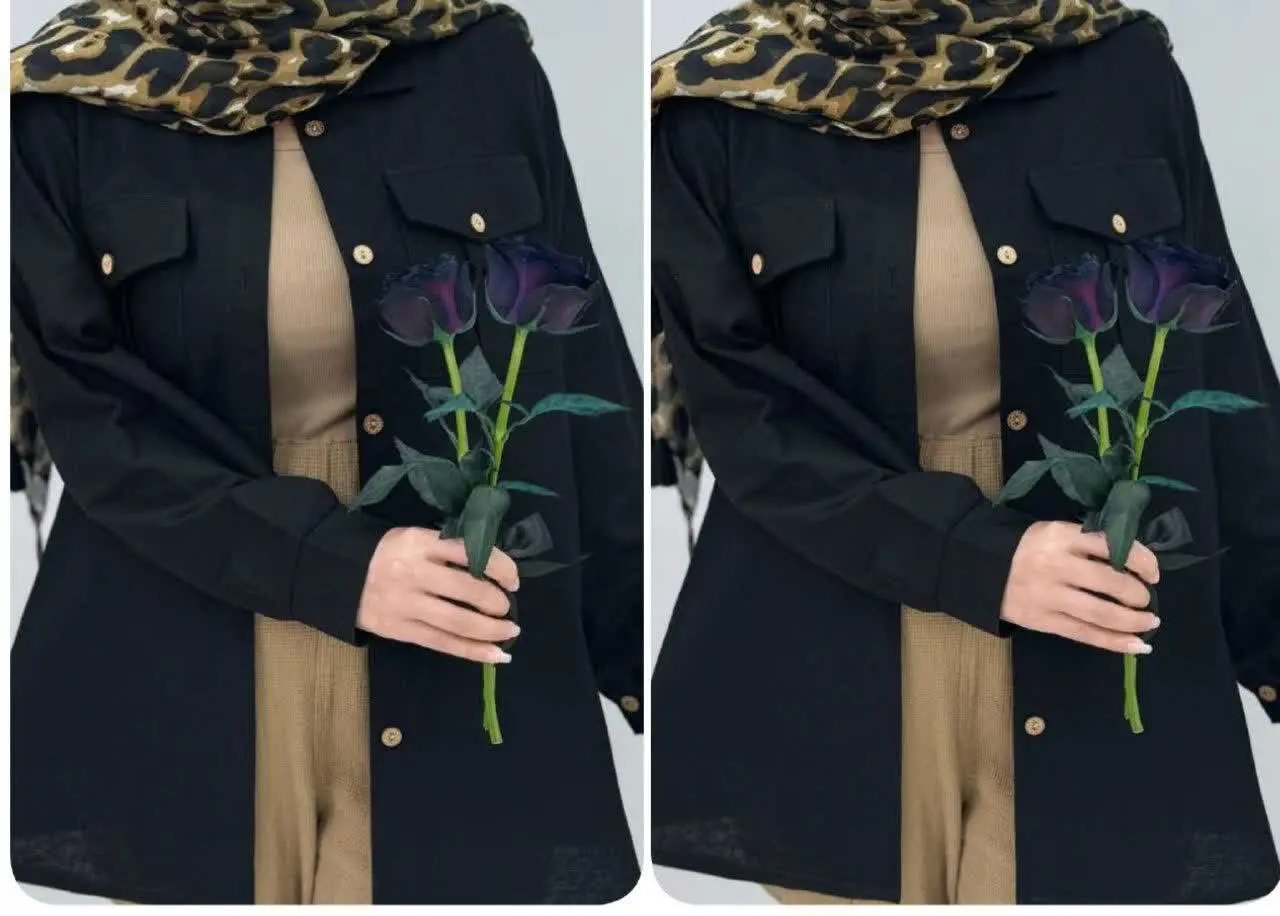 ❤️نام: مانتو مدل گلشید🏴 ((ویژه محرم)) 🏴
