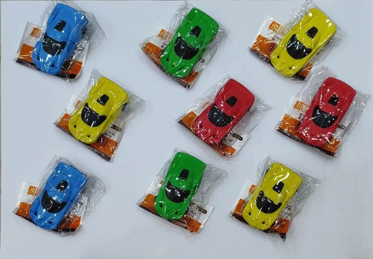 پاکن ماشین تک سلفون در رنگ‌های متنوع 
