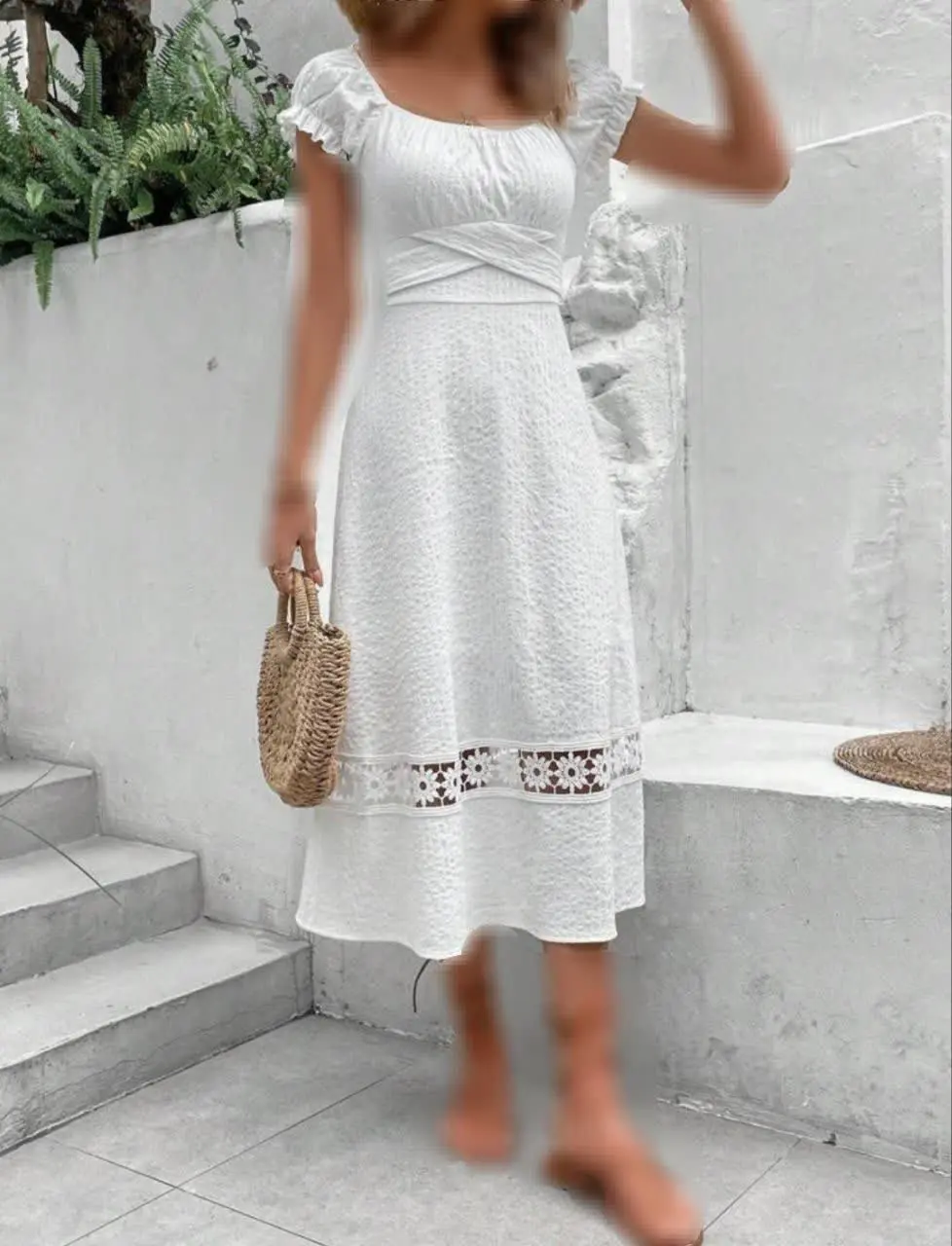 پیراهن یقه دلبری مجلسی وارداتی