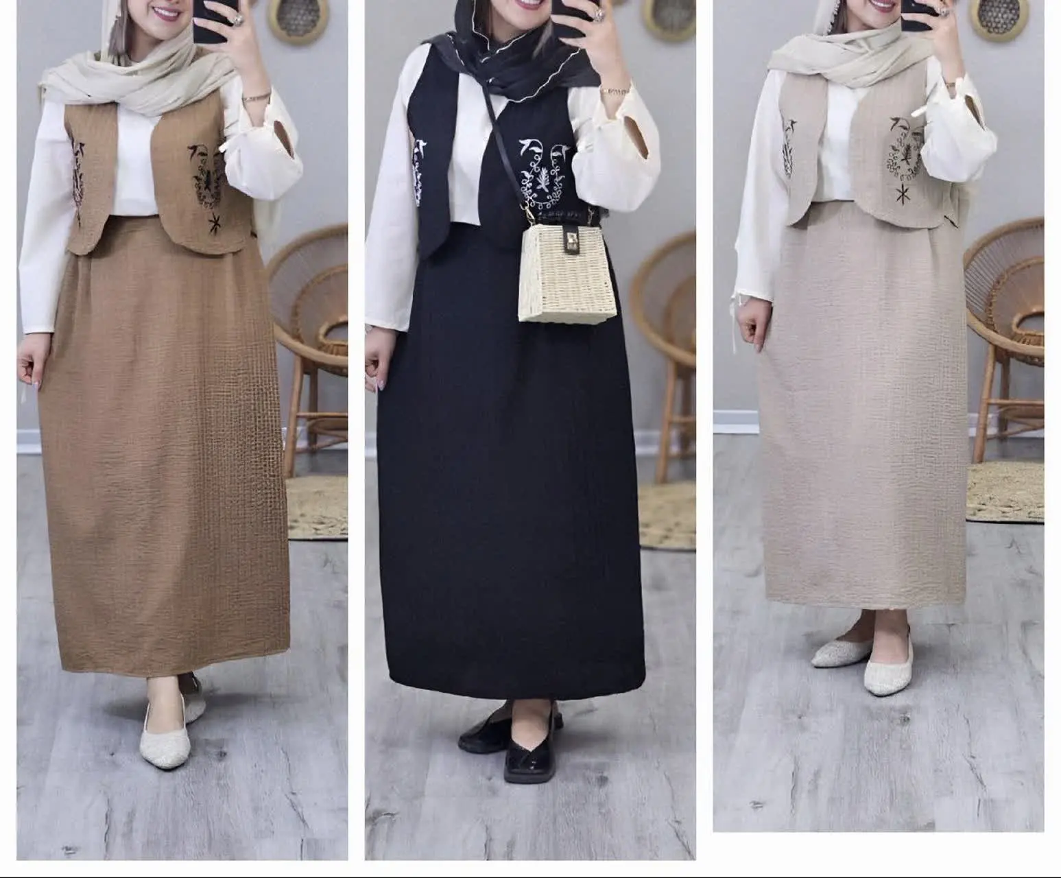 🛍نام: ست سه تیکه نگین🌱