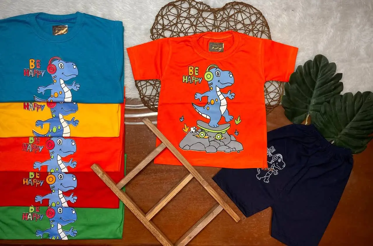 🧶 تیشرت شلوارک 🚘 بچه گانه 🤩
