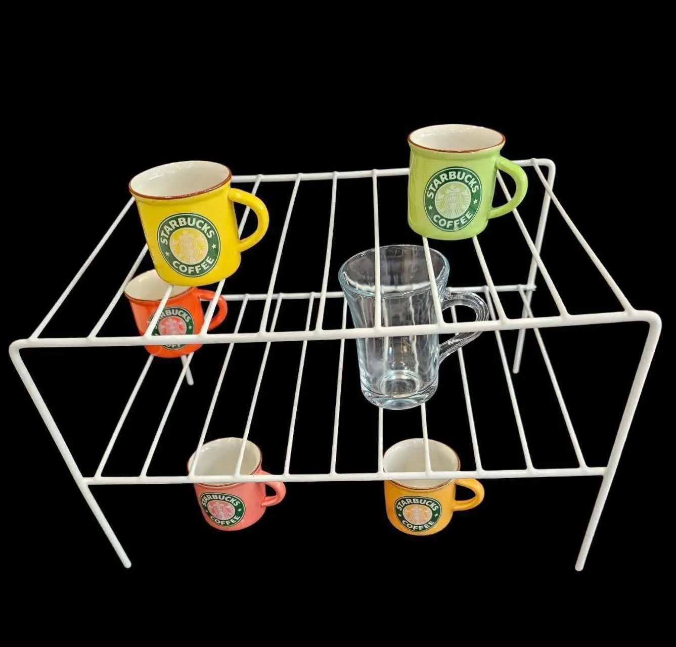 راف ۲طبقه ضخیم روکش پلاستیک
