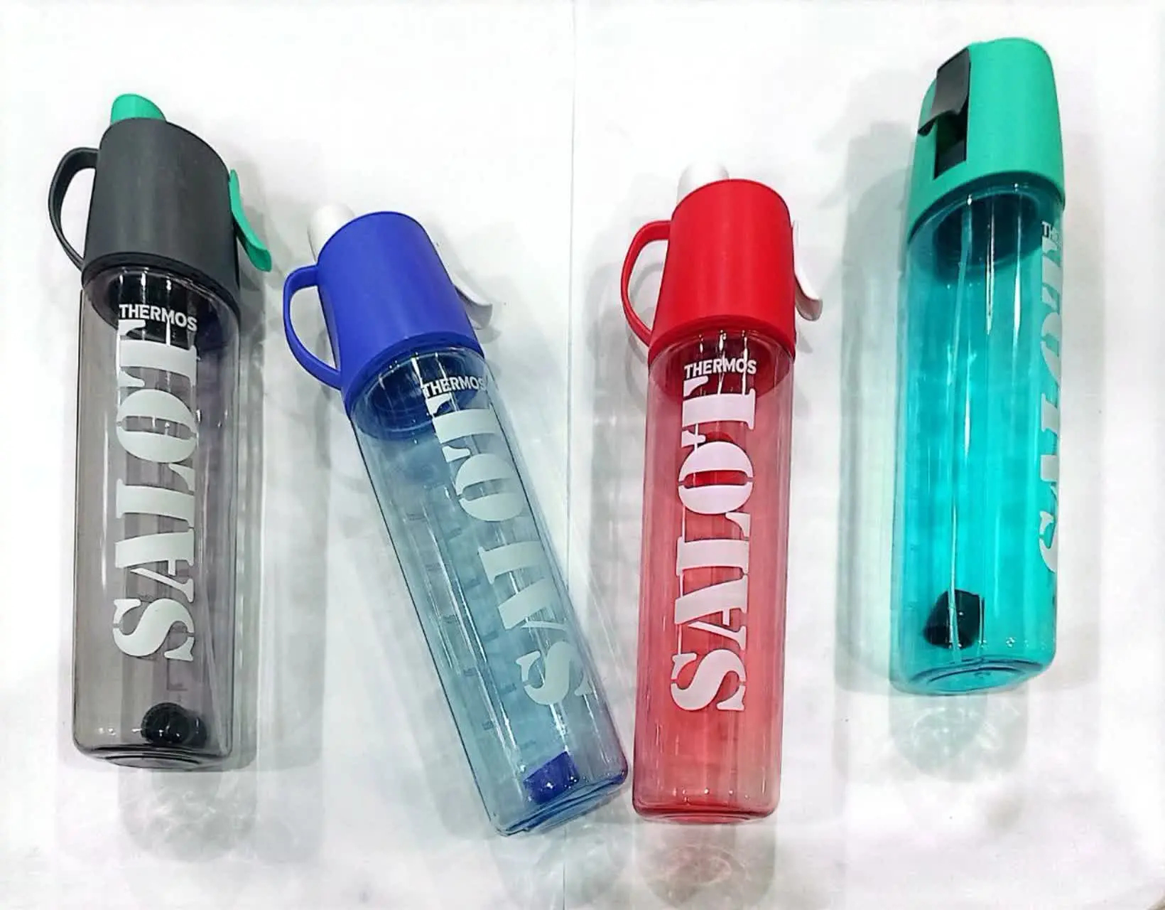 قمقمه اسپرت مات نی دار کد ۳۰۳ تک سلفون 
