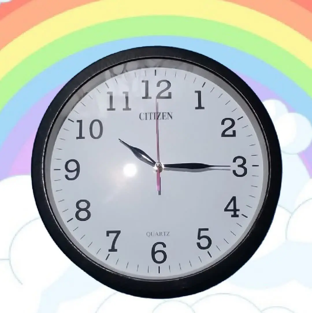 ساعت دیواری آرامگرد و بی صدا 
