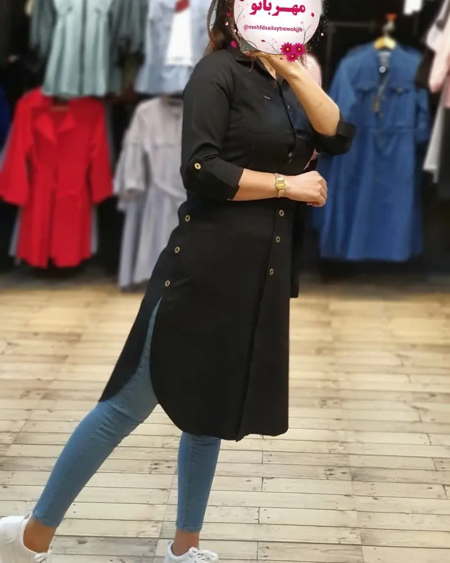 نام: مانتو اسپورت بغل دکمه
