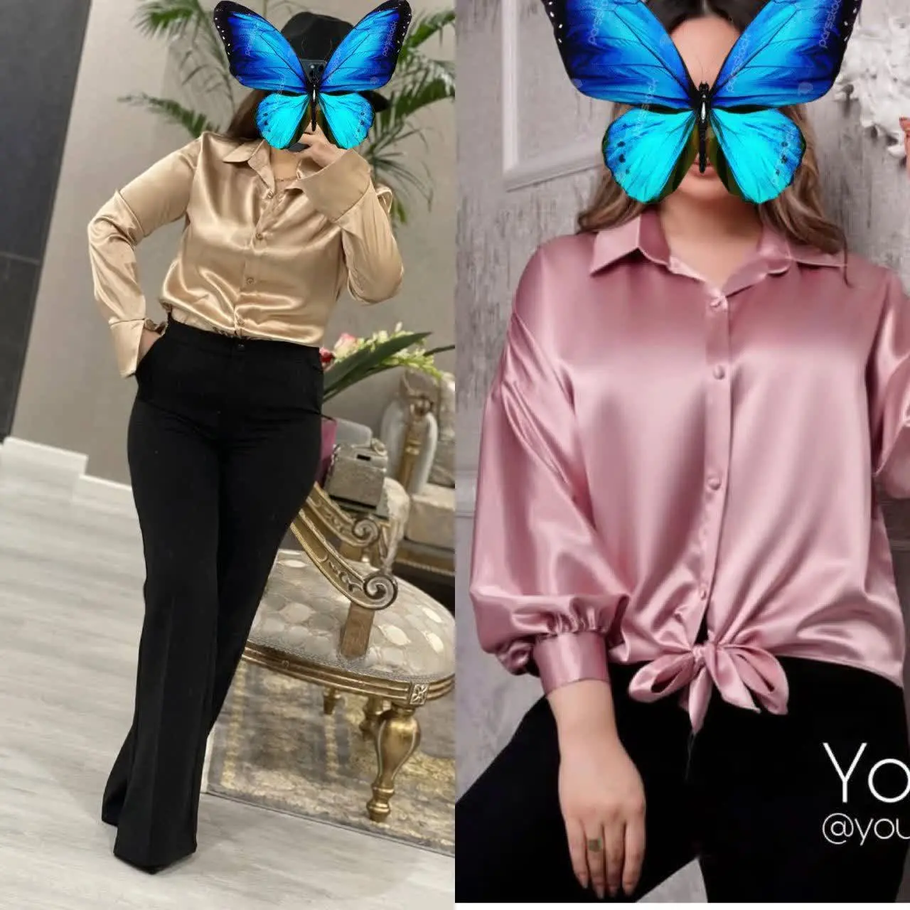 نام: شومیز ساتن آمریکایی
