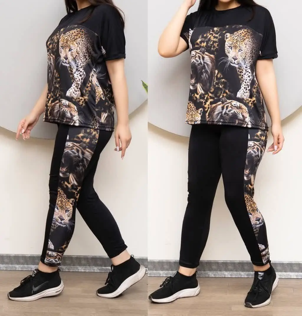 👚نام: بلوز کیمونو ساپورت پلنگی سابلی
