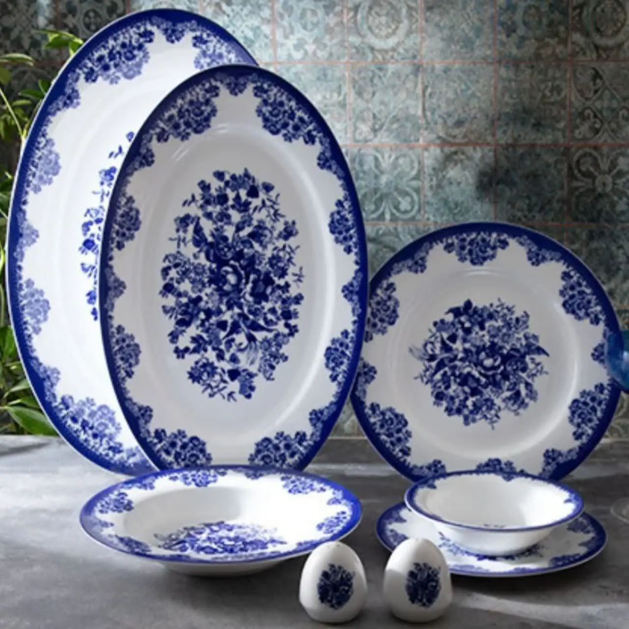 ➖طرح فلورانس (۳۰پارچه-۶نفره)