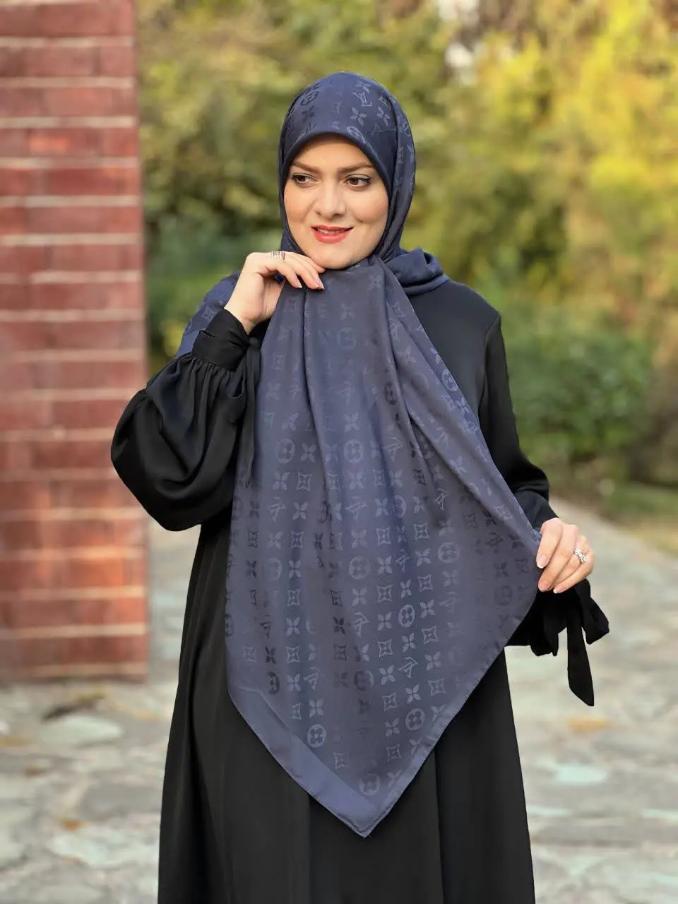 روسری ابریشم ژاکارد وارداتی🌱✨