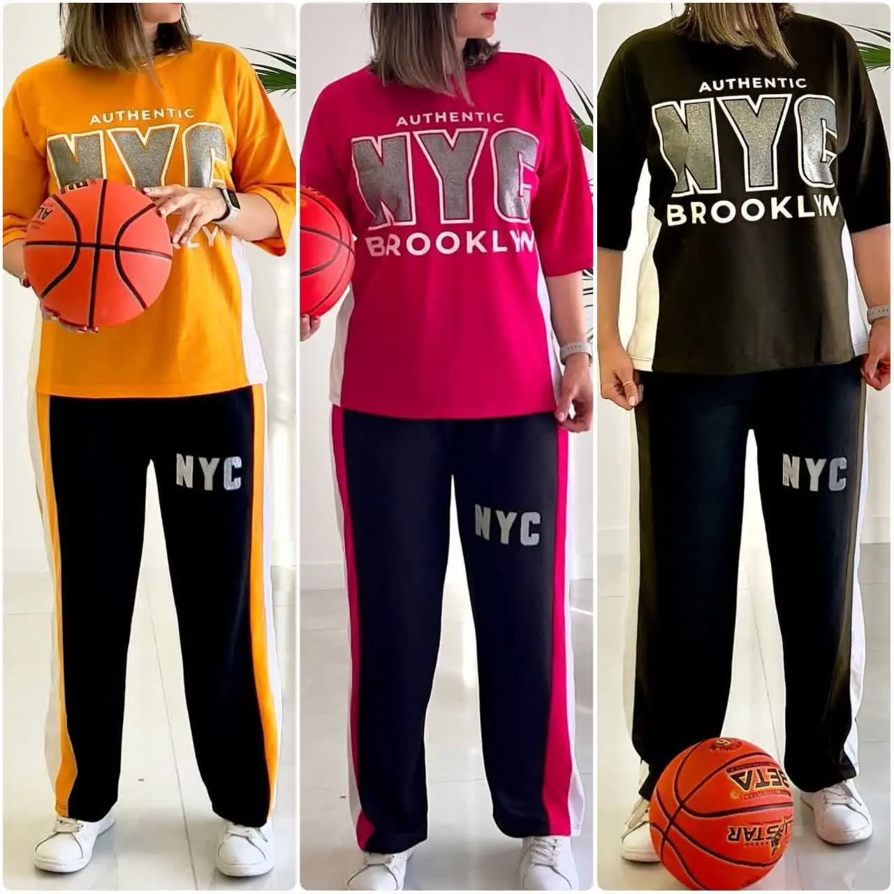 ❤️نام: #تیشرت_شلوار قواره دار NYC
