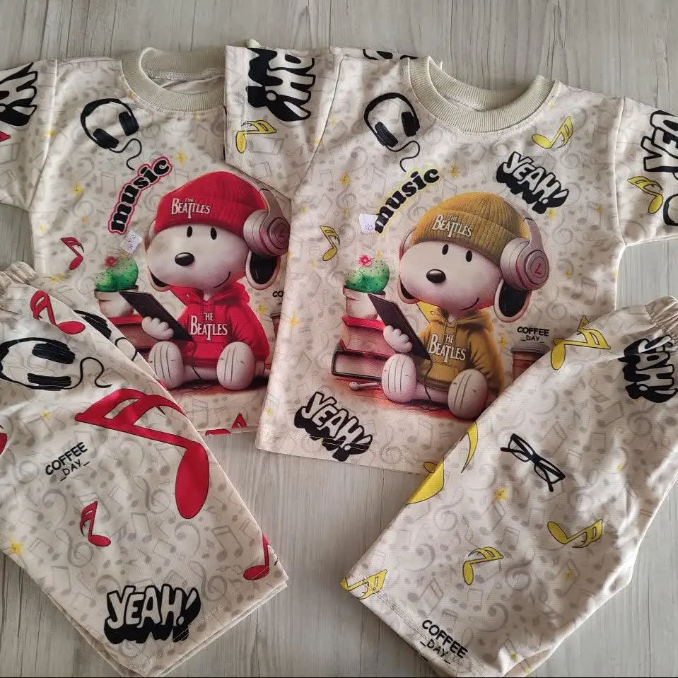 تیشرت شلوارک هاپو هدفون سایز ۳۵ و ۵۰
