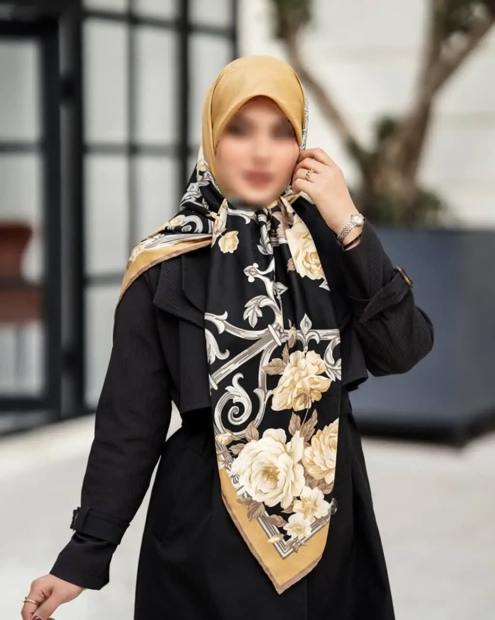 همون روسری مجلسی که همیشه د...