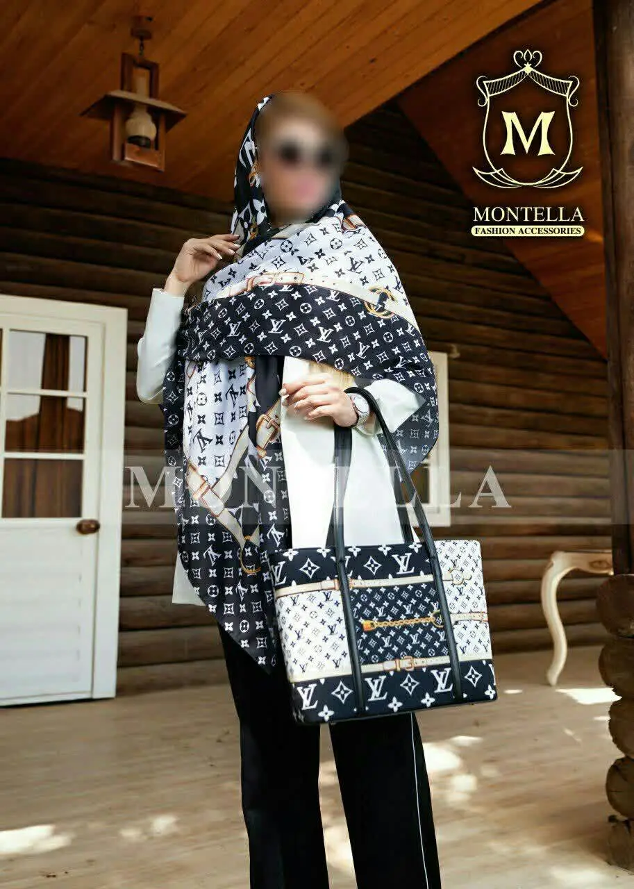 ست کیف و روسری 
