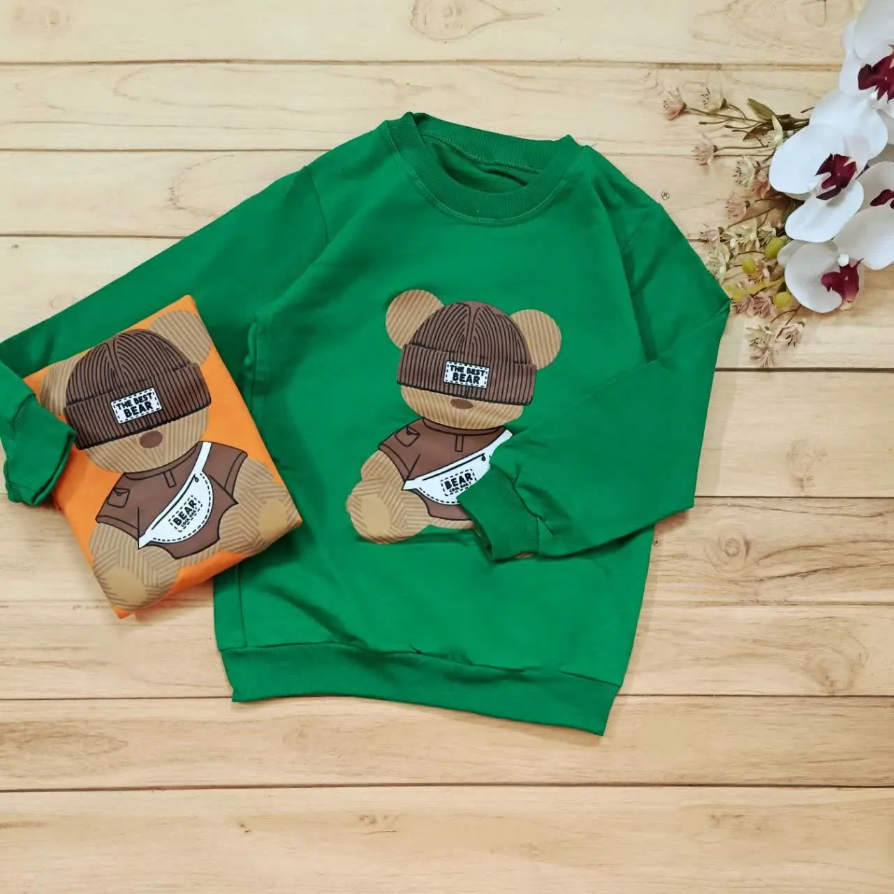 بلوز تک خرسی کلاهدار