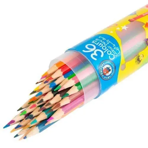 مداد رنگی ۳۶ لوله‌ای آریا 
