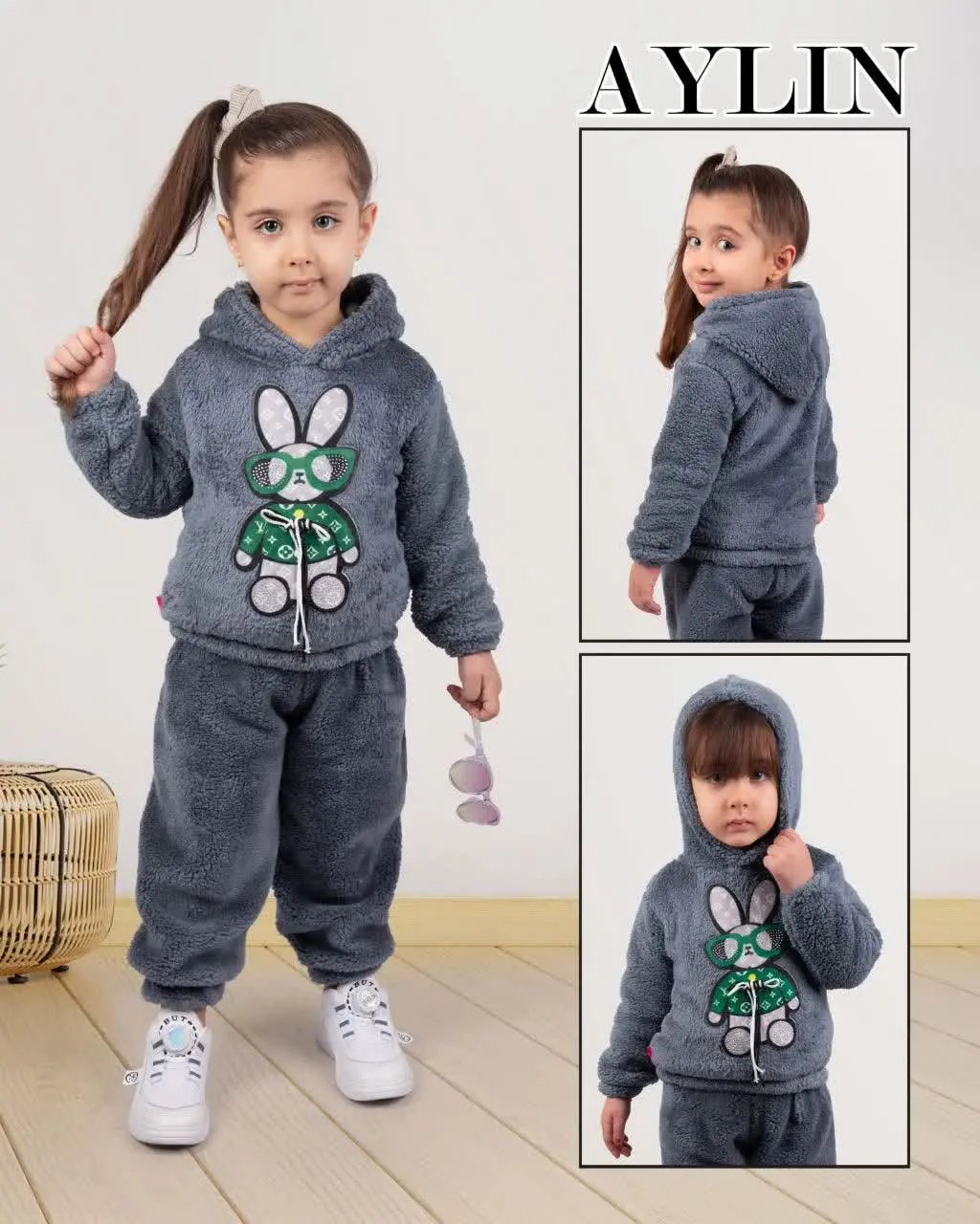 هودی شلوار پولیشی بره‌ای سایز بزرگ سفارش دادم براتون 
