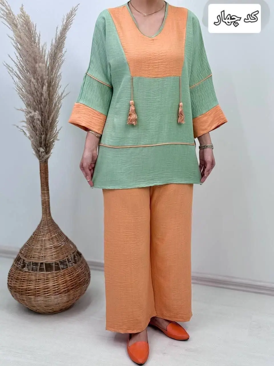 ❤️نام: مانتو و شلوار رز
