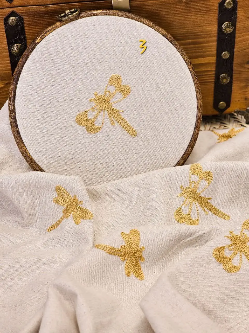 موجودی لینن گلدوزی😍
