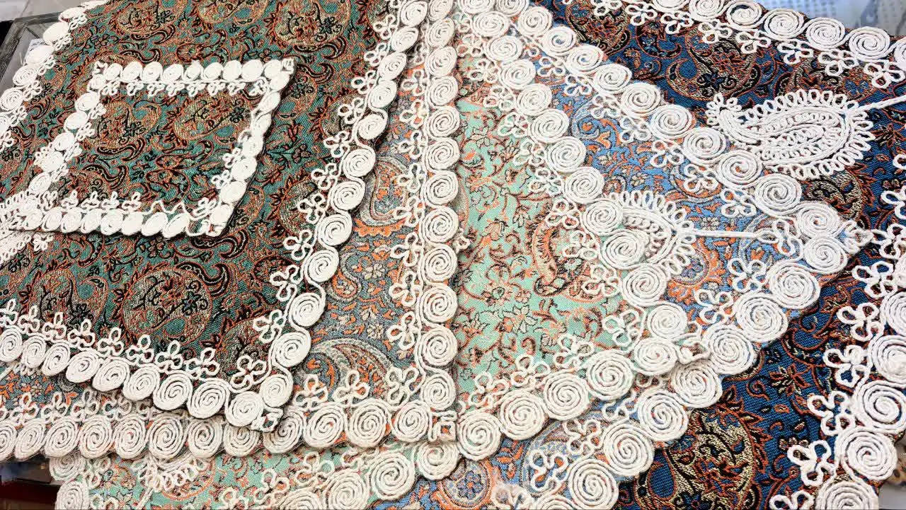 ❤️ جانماز ترمه دو تیکه بورم...