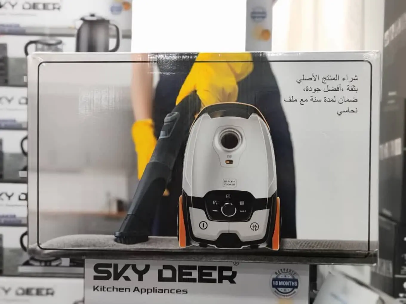 جاروبرقی بلک کوکر اصل (دو رنگ)