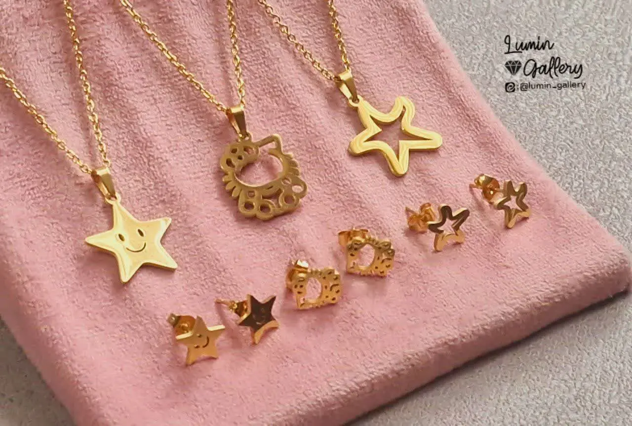 نیم ست استیل دخترونه 😍
