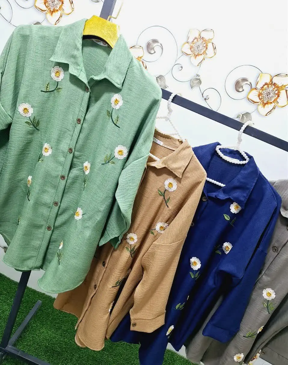 نام: تونیک گلدوزی گل
