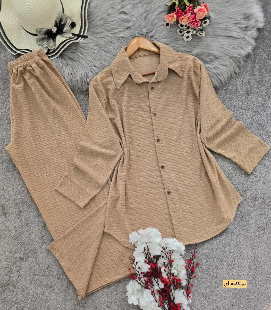 🙈نام: ست مانتو شلوار بسکوییتی
