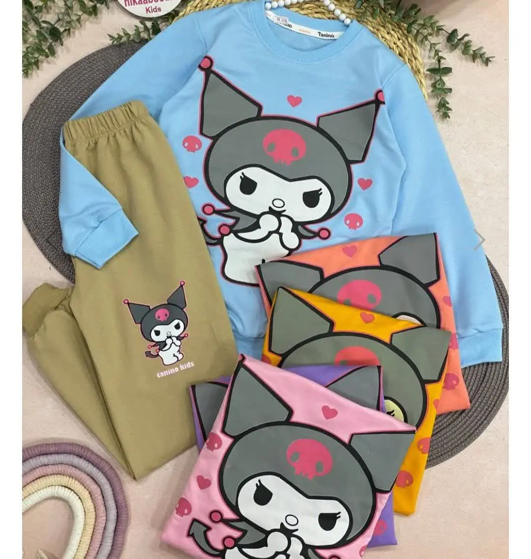 ست بلوز وشلوار دخترانه کرومی