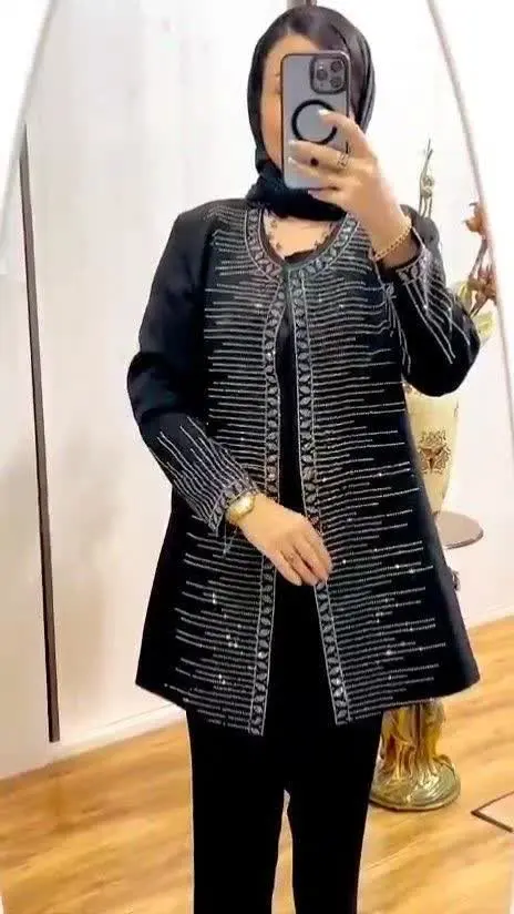 👚نام: مانتو کتی مجلسی خوشه شارژ شد 😍😍😍
