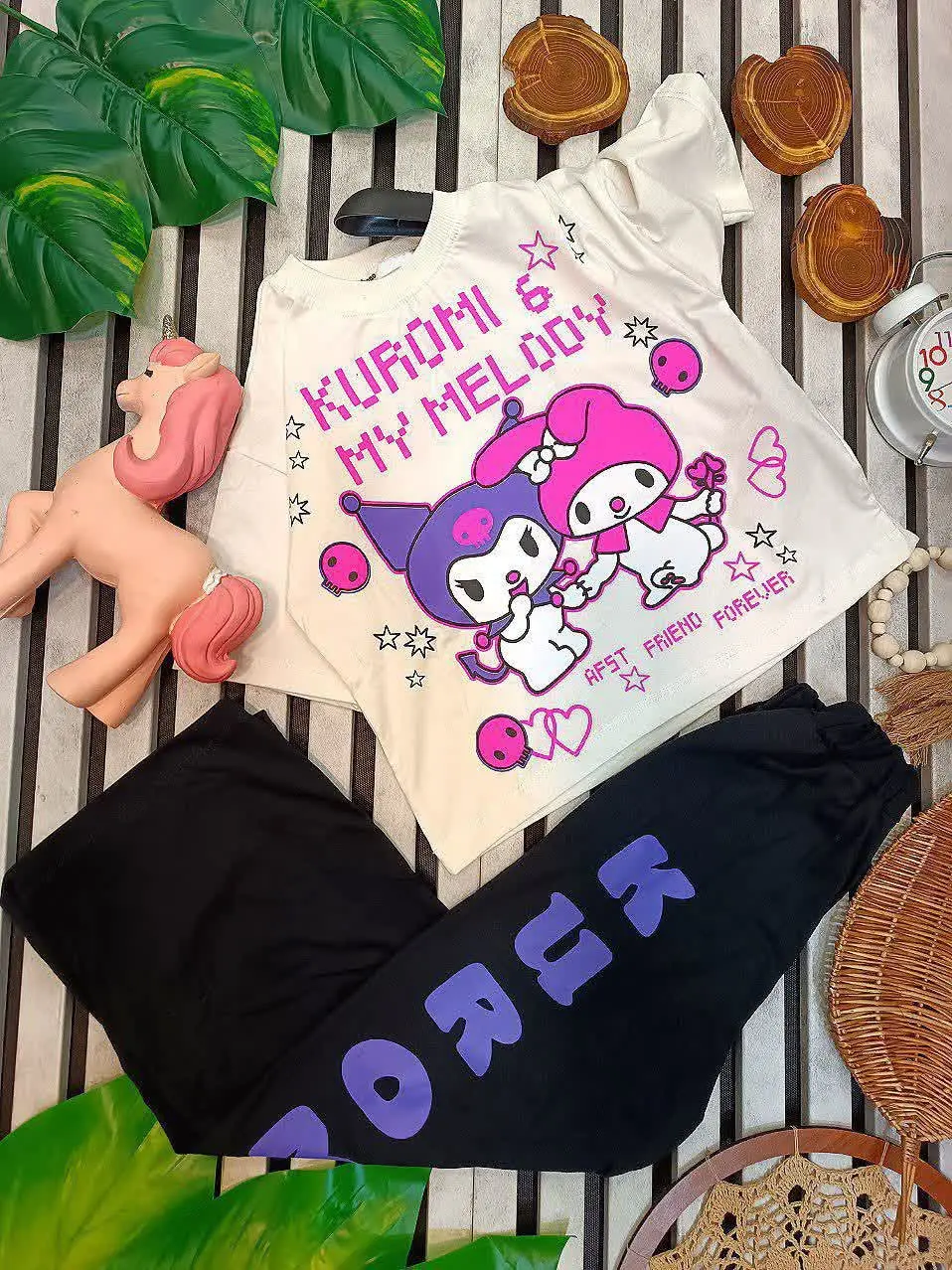 🔮تیشرت شلوار کرومی ملودی 🔮
