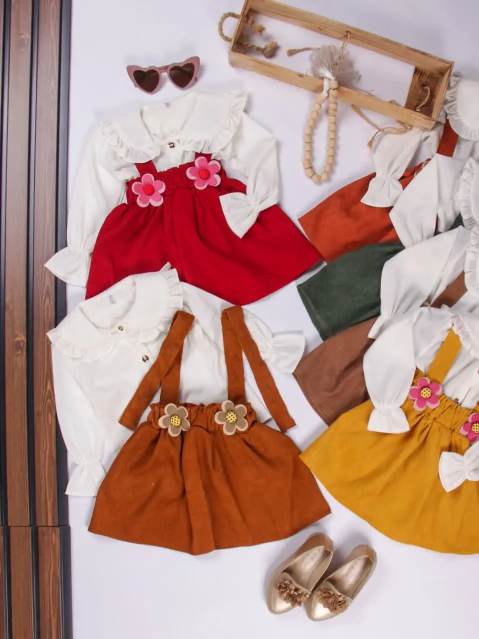 💢شومیز دامن ساسبندی (بوگاتی/مخمل) 💢
