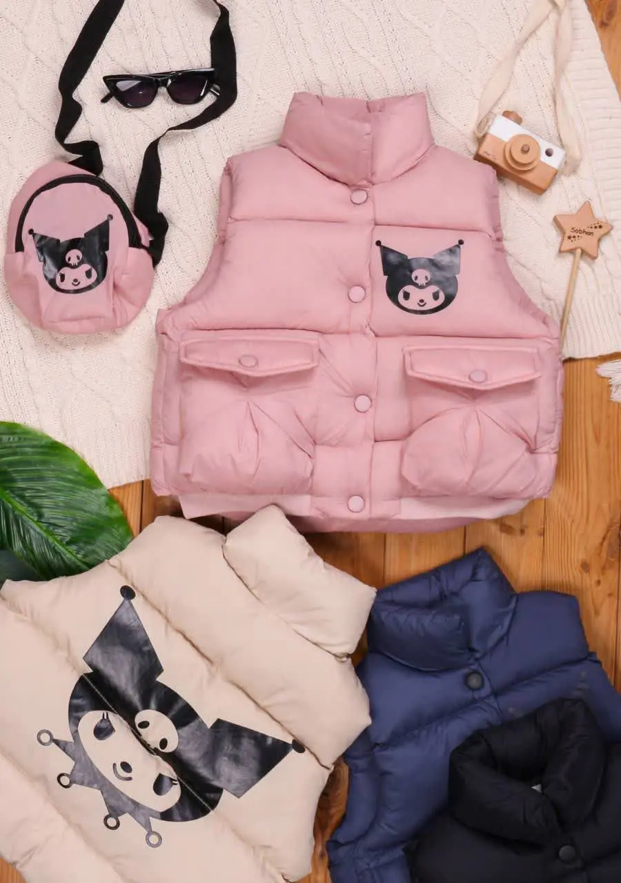 🎄 پافر کیف دار کرومی دختران...