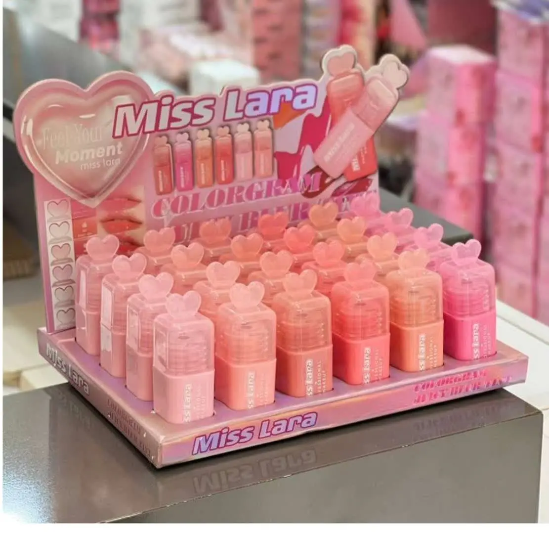 لیپ گلاس خیس قلبی MISS LARA
